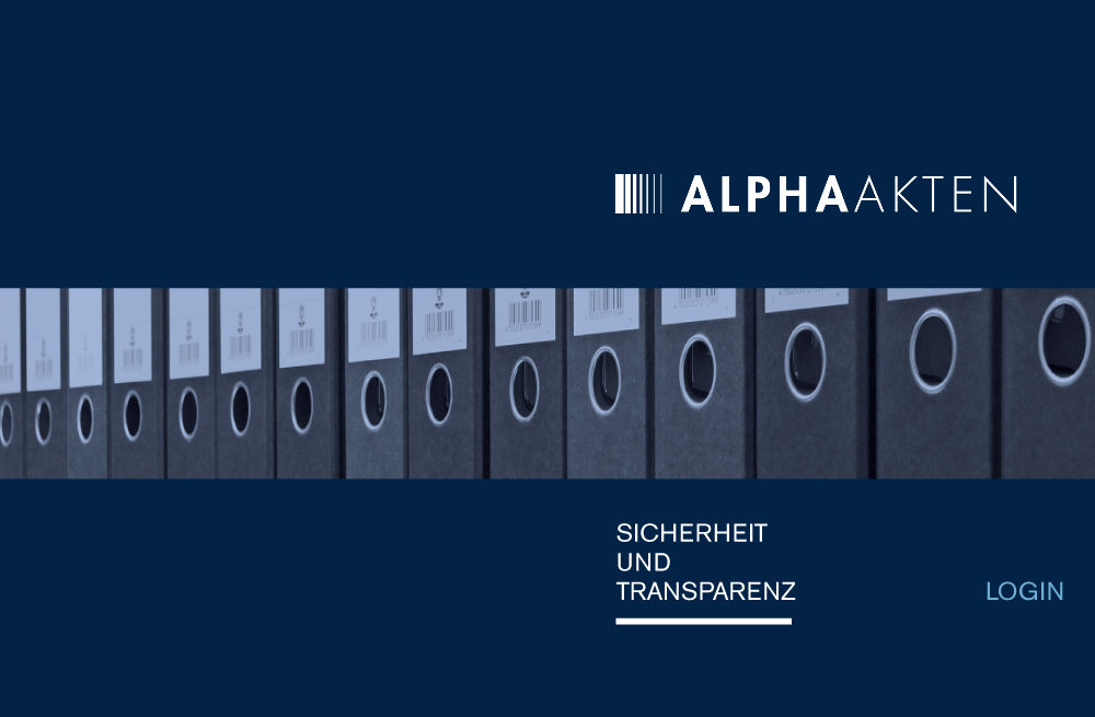 alpha Dokumenten-Management - Sicherheit und Transparenz